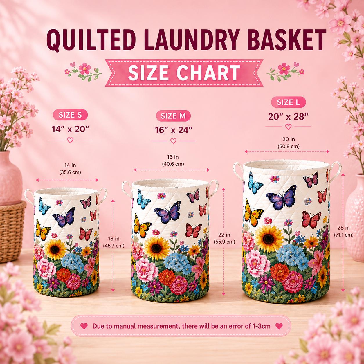 Quilted Laundry Bag with Hair Stylist Design